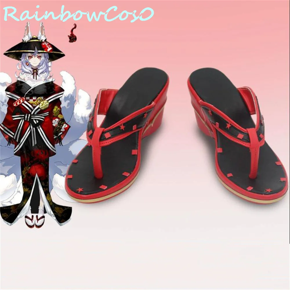 

Nina Kosaka Virtual YouTuber VTuber Cosplay Shoes Boots Game Anime Halloween Christmas RainbowCos0 W3502