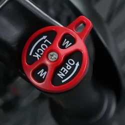 MTB 자전거 잠금 캡 스위치 수동 잠금 조립 키트, 자전거 포크 프론트 에어 포크 숄더 컨트롤러 수리 도구 부품