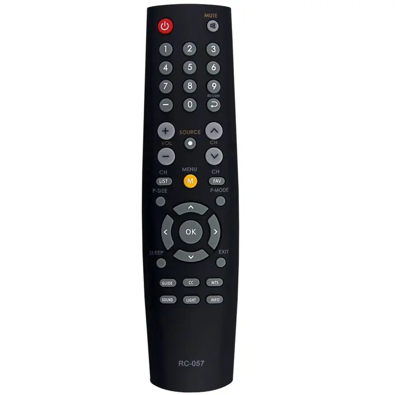 Control remoto de repuesto RC057 RC-057 para Coby TV TFTV4028 TFTV2225 EDTV1935 LEDTV3226 TFTV1925 TFTV3229 TFTV2225 TFTV2425