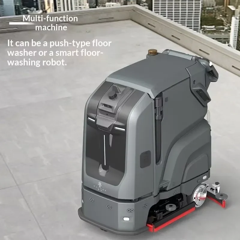 For Full Smart Cleaning Robot Floor Washer Mopping Machine Industrial Commercial Fully Automatic Sweeping Robot App Control