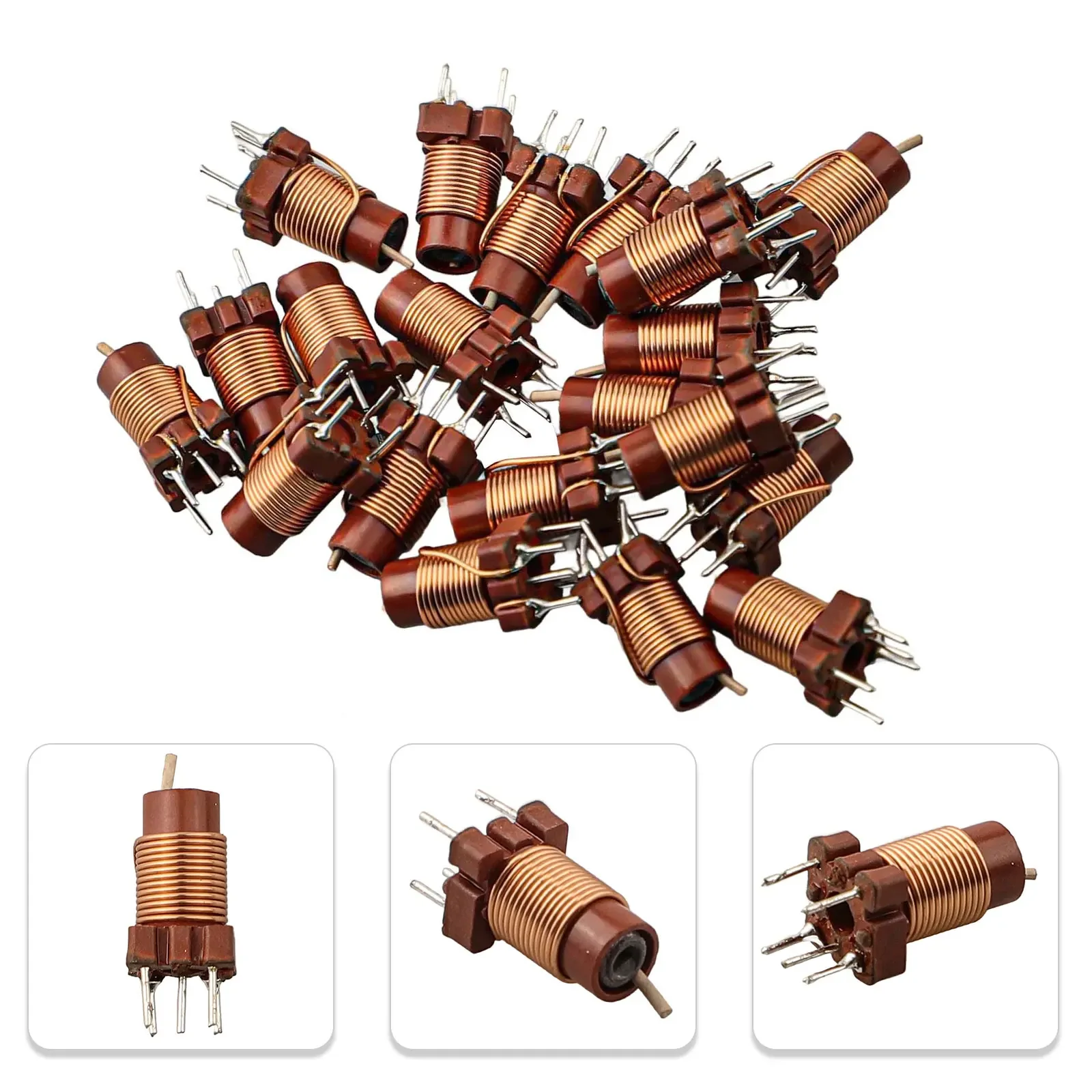 Cores Set with Adjustability from Six Hundred NanoHenries up to Seventeen Hundred NanoHenries in Total Quantity Twenty