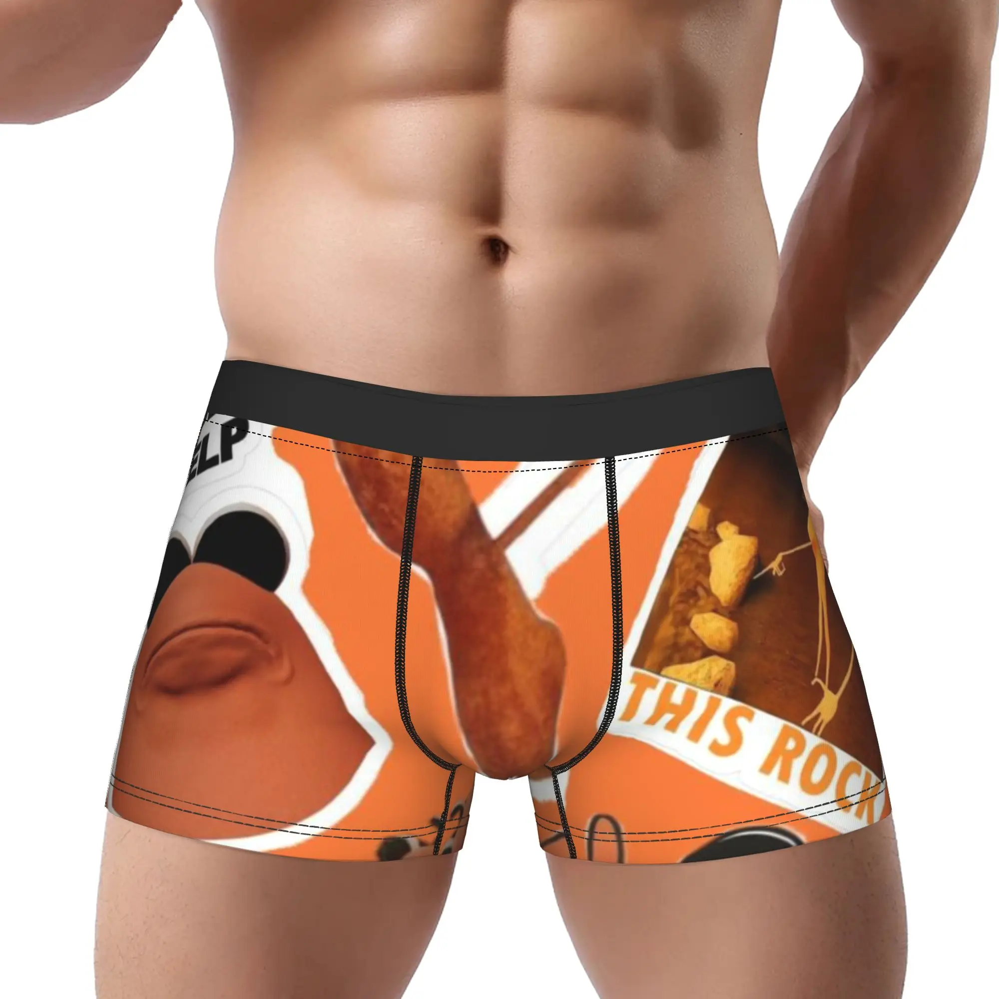 

Трусы-боксеры Marcus The Worm 15, мужские трусы с принтом, шорты-боксеры