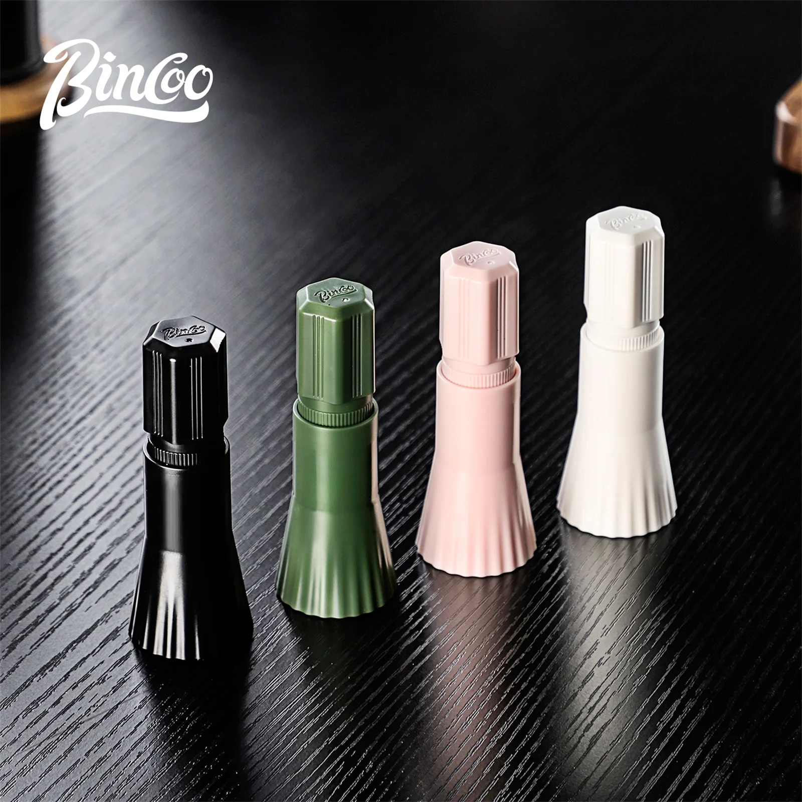 Bincoo Espresso WDT Distributor Rotating Needles to Eliminate Clumps Optimal Even Coffee Grounds Distribution in Portafilter