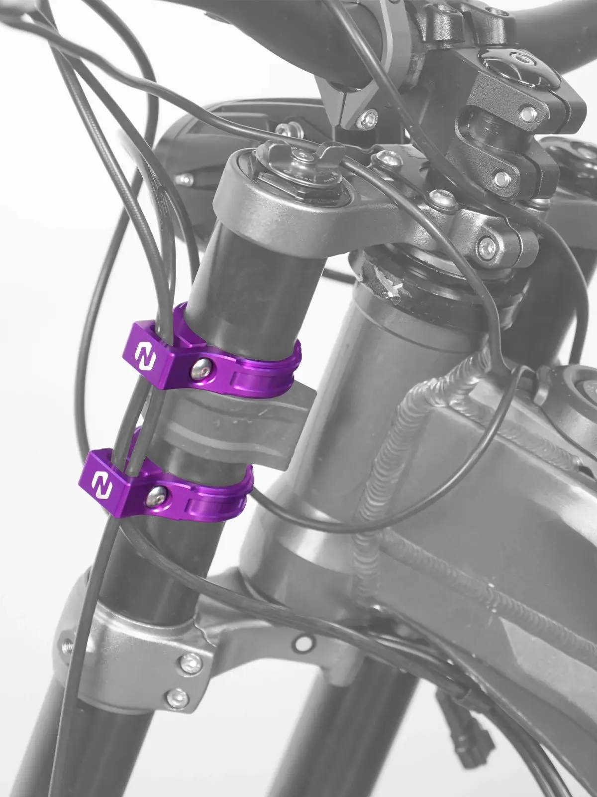 AliExpress NICECNC For Surron light bee X light bee S L1E Segway X160 X260 Accessories Dirt Bike 2PCS Front Fork Hose Brake Line Holder