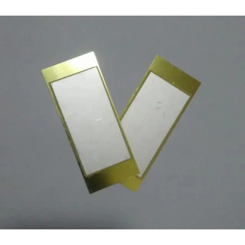 Tandem Type Dual Crystal Piezoelectric Sheet Ceramic Sheet Power Generating Sheet Piezoelectric Sheet 80mmx33mmx0.6