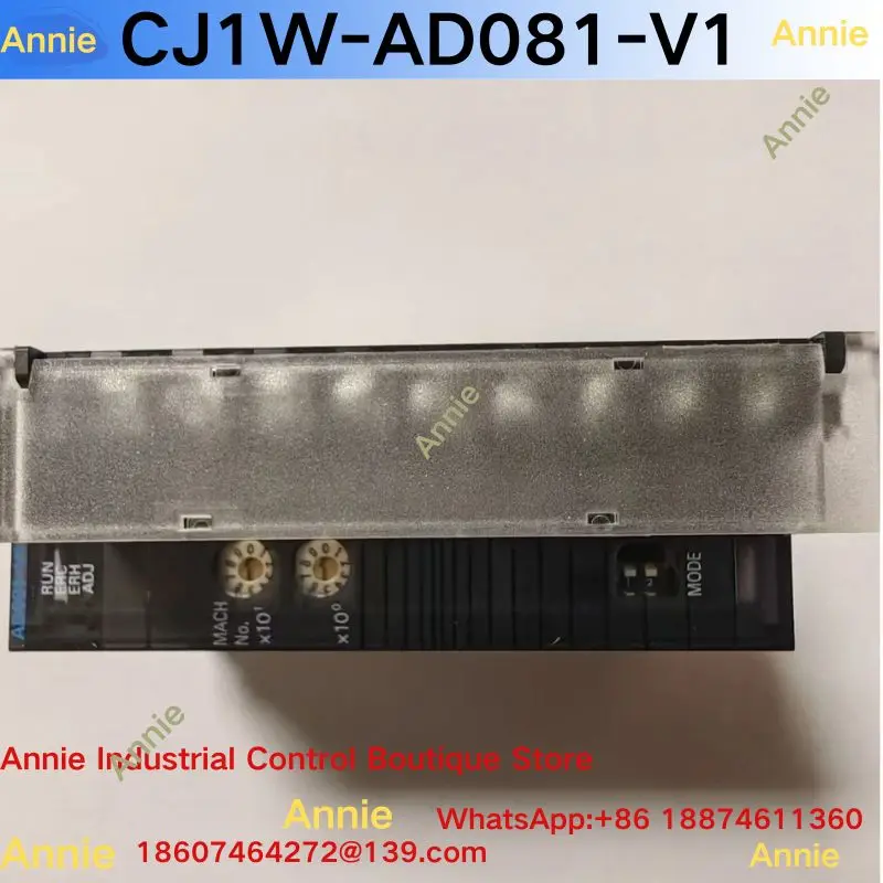 brand-new PLC module CJ1W-AD081-V1 A/D conversion unit, 8-point input, supports 0-5V/4-20mA