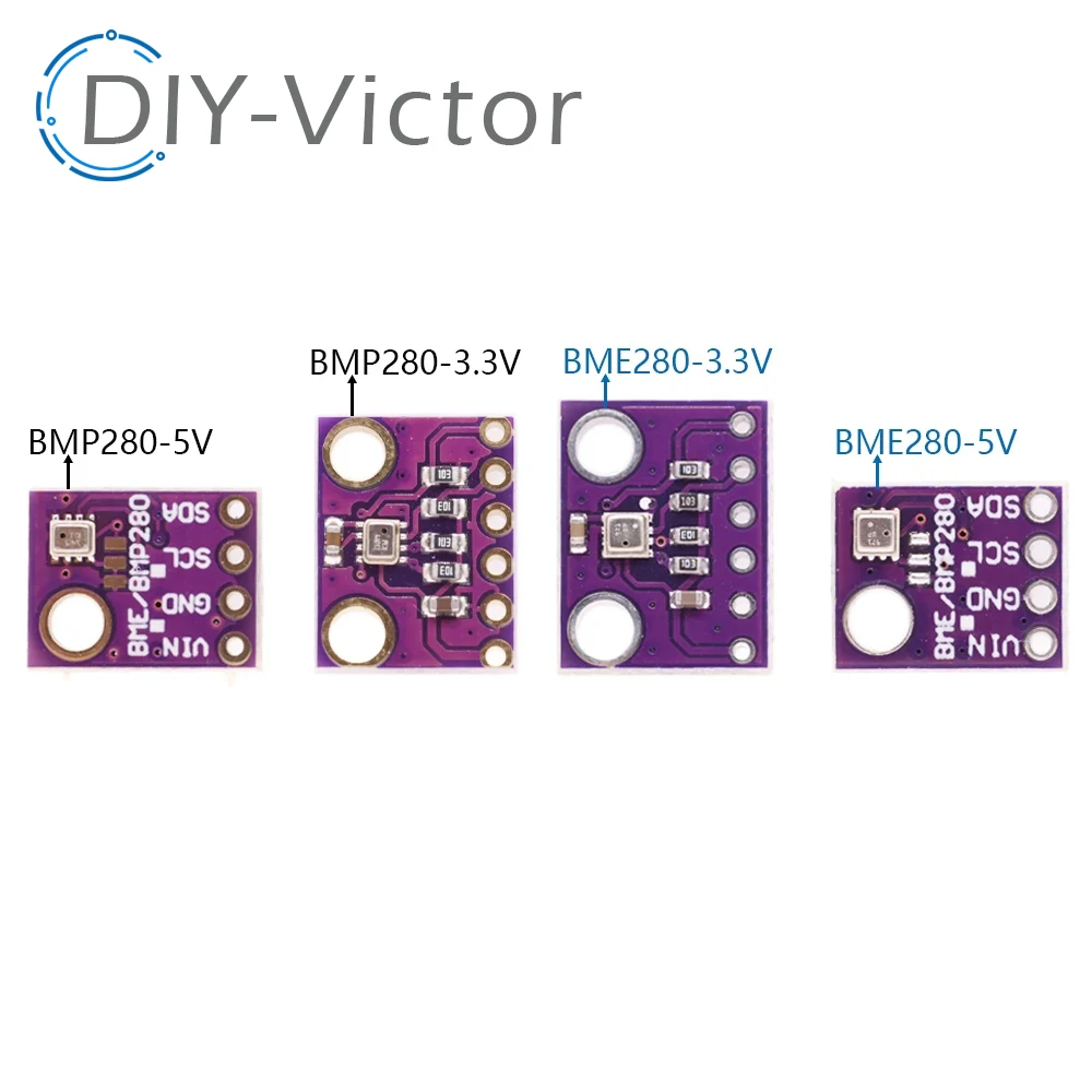 BME280 5V 3.3V Digital Sensor Temperature Humidity Barometric Pressure Sensor Module I2C SPI 1.8-5V BME280 Sensor Module