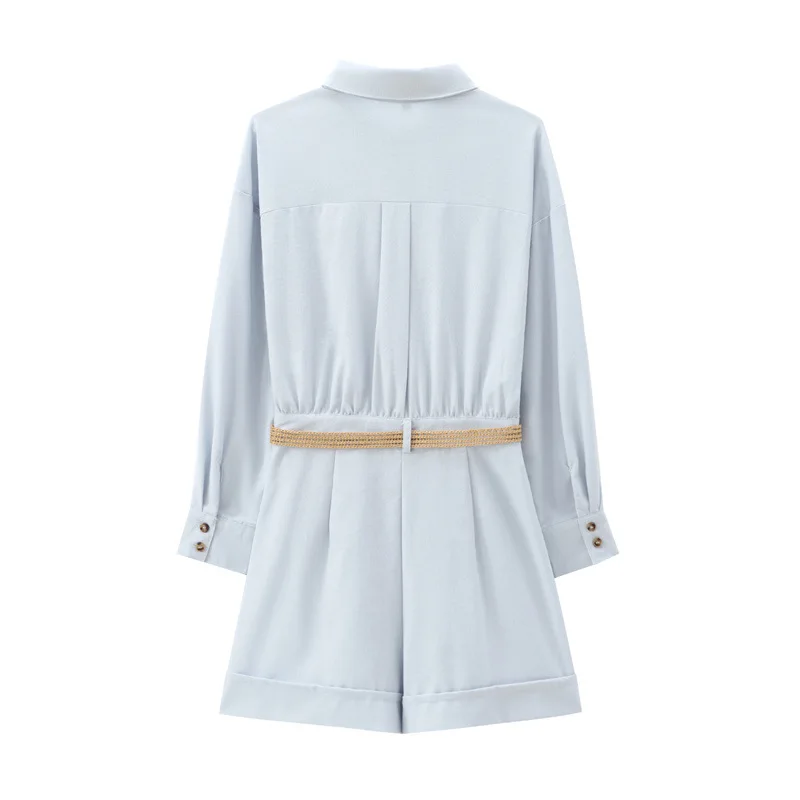 أزياء تنوعا مزاجه الحد من العمر الملابس النسائية بذلة فضفاضة ورقيقة #2