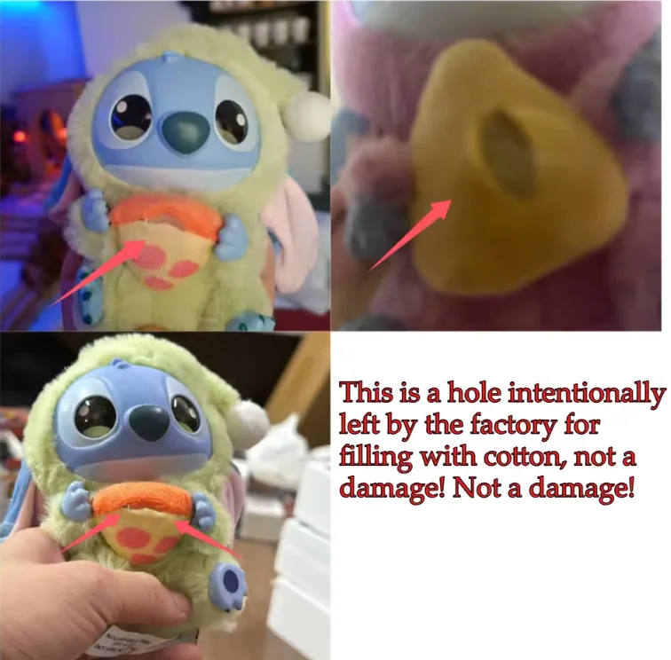 HOT Stitch Eat Something Before Sleep Series Blind Box Plush Vinyl Toys Cute Doll Labu V3 Mystery Box Bag Pendant Decor Gift