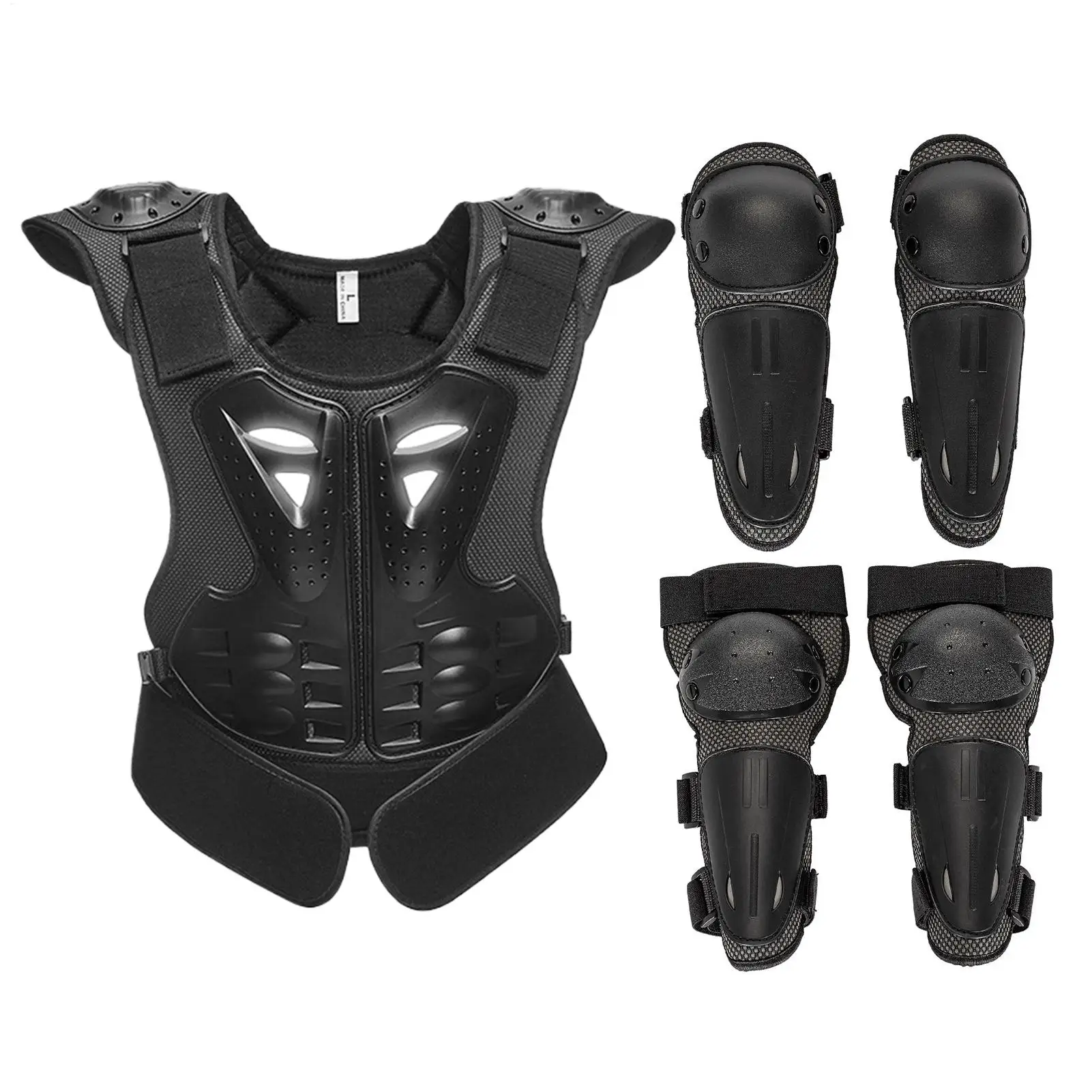 Kid's Motorcycle Riding Gear Vest Protection Children Motocross Body Armors Jacket Protective Armors Riding Elbow And Knee pads view 5