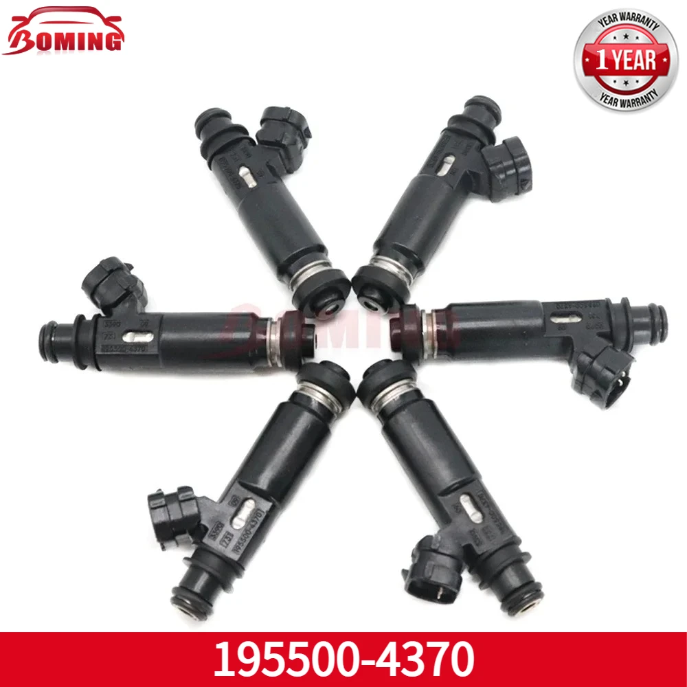 

195500-4370 New Car High Quality Fuel Injector Nozzle 6PCS For Mitsubishi Montero 2003-2006 3.8L V6 195500 4370 1955004370