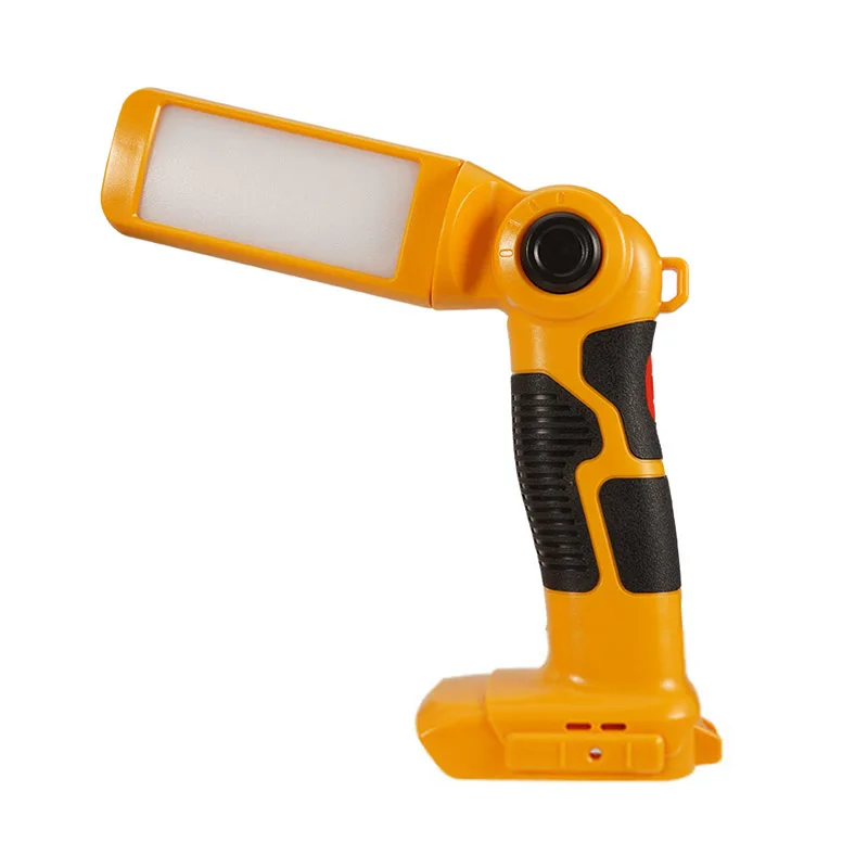 

12W 14.4V-18V LED Lamp For DEWALT 18V Lithium ion Battery DCB201 DCB200 Outdoor Spotlight Working Light Flashlight With USB