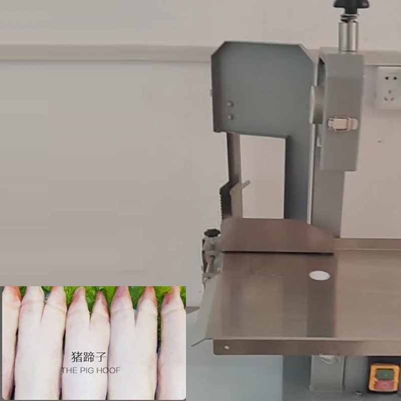 Electric Bone Sawing Machine 850W Commercial Frozen Meat Fish Cutter Home Kitchen Appliance