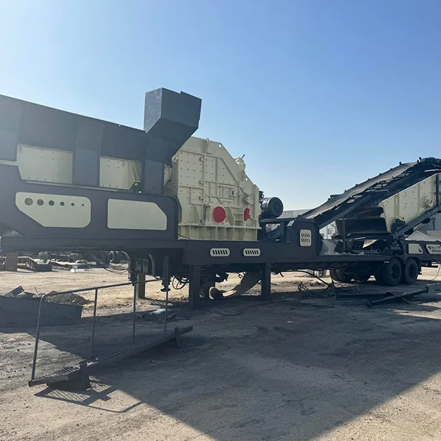 Low Price Stone Building Ore Crushing Plant Mobile Rock Crusher Station Wheel Type Stone Crusher Machine for Mining