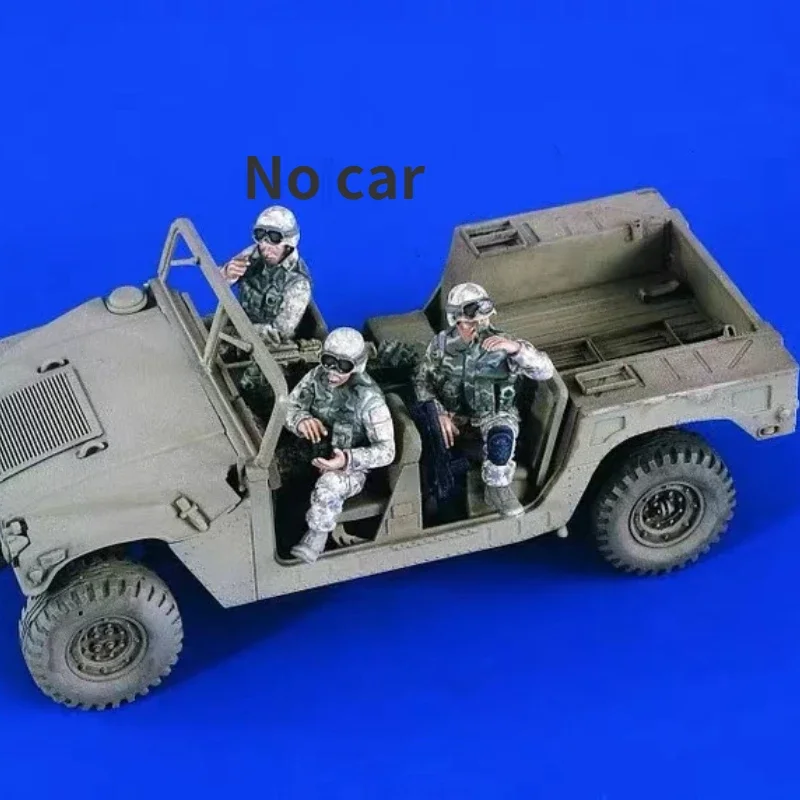 

1/35 Resin Figures Model kits 3 modern American soldiers Hobby Miniature Toys Unassambled and Unpainted 915