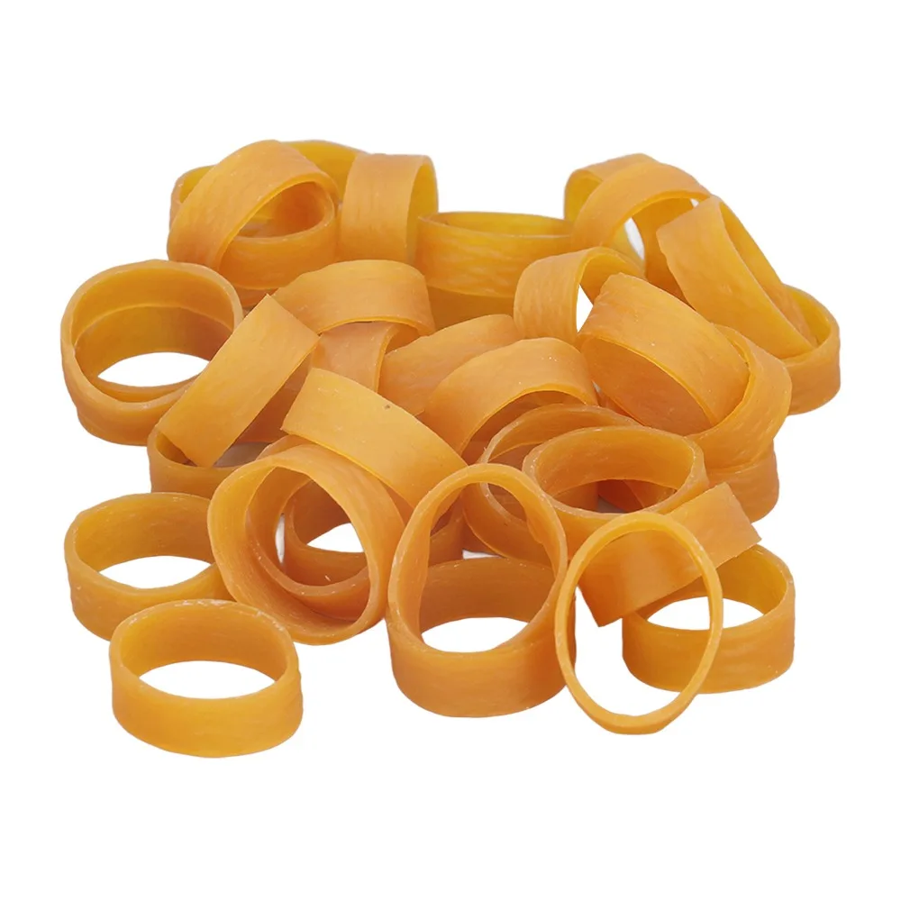 120pcs Durable Soft Rubber Bands Strong Flexible Elastic Rubber Bands Industrial Rubber Bands Office Use