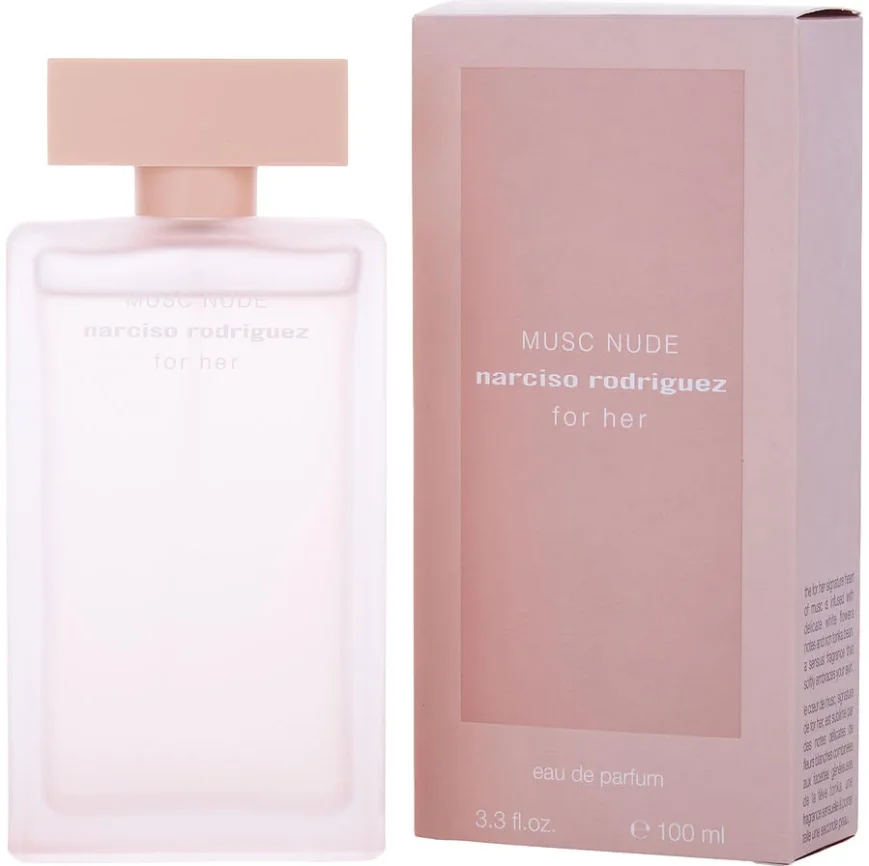 Narciso Rodriguez Musc Nude mujer Eau De Parfum Spray 100ml Fragancia woody original con aroma duradero