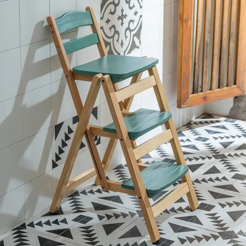 Folding Bar Chair Modern Simple High Stool Household Chair Multifunctional