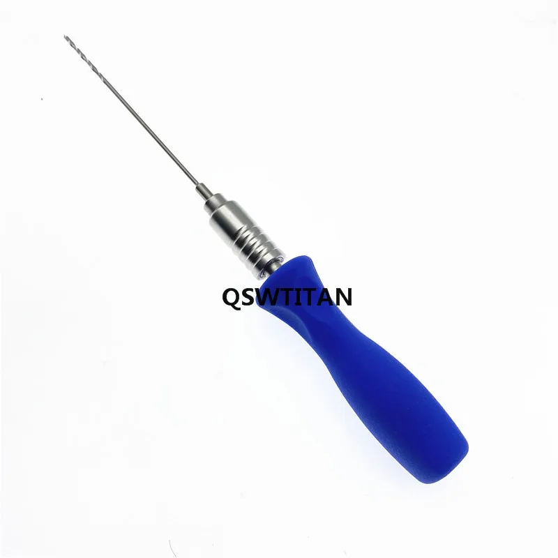 Bone AO Quick Coupling handle and AO drill bits Veterinary Orthopedic Surgical Instrument