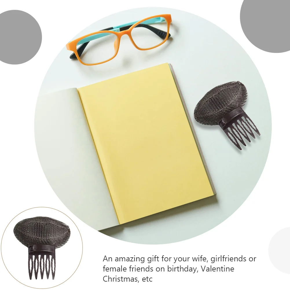 

6Pcs Hair Bump Pads Volume Insert Clips Durable Skin Friendly Beauty Gifts for Female Friends Bump It Hair Accessory