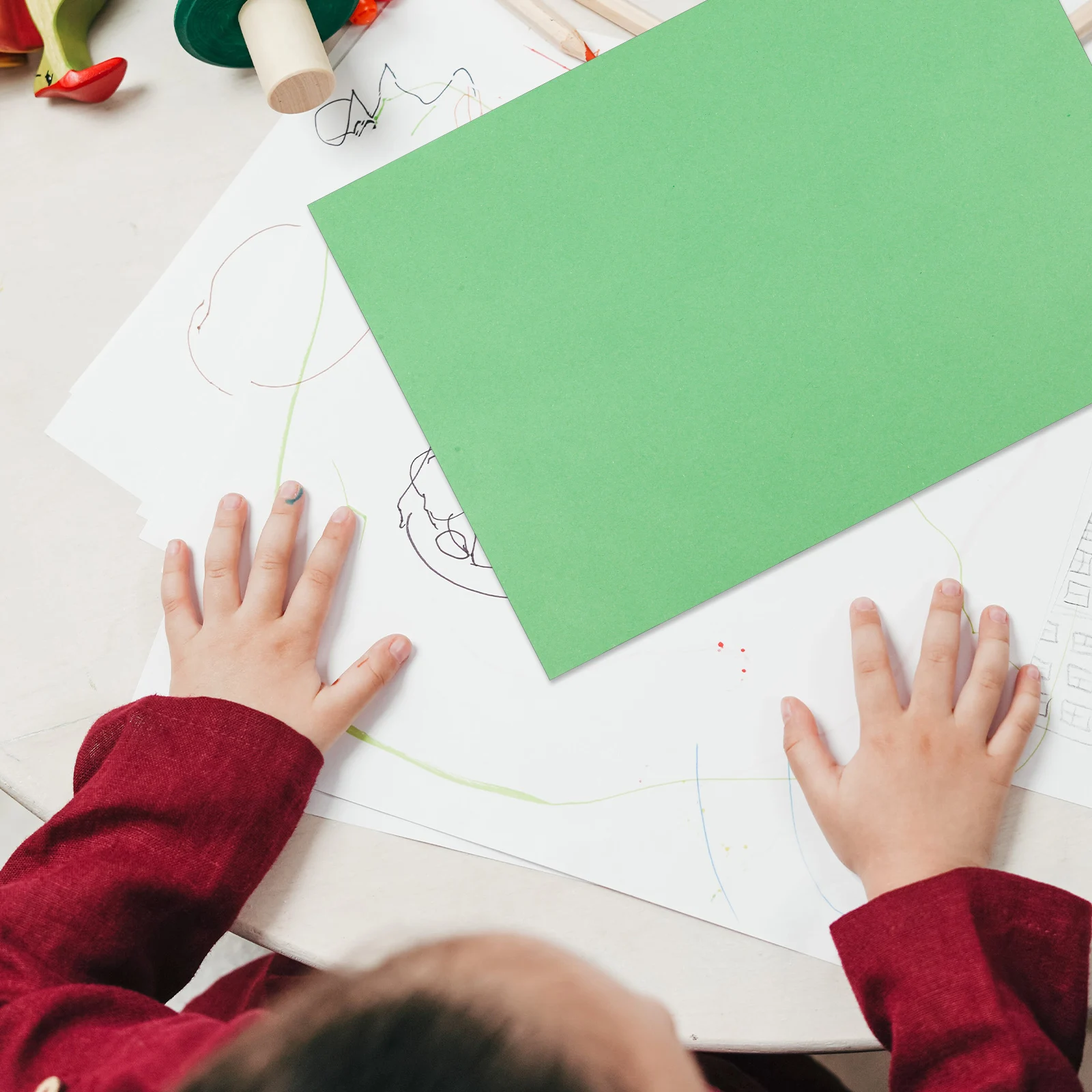 100 Sheets Colored Origami Paper Painting Printing Papers Thick Folding Paper for Origami Art Crafts DIY Creative Projects