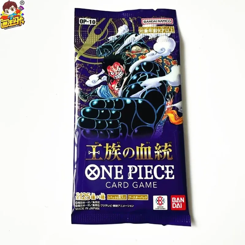 6pcs/bag Bandai Anime Booster Box One Piece OP-10 The bloodline of the  royal family Collection Card Child Toy Gift birthday gift - AliExpress 26