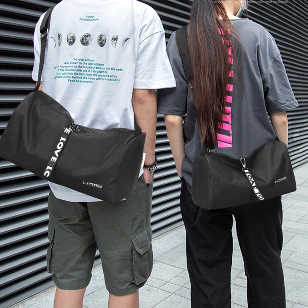 Borsone sportivo portatile Borsa multifunzione per palestra sportiva alla moda Tracolla regolabile in nylon 600D per allenamento del fine settimana