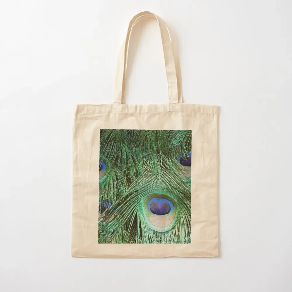 

Peacock Feathers - Close-up Tote Bag Reusable bags female bag tote bags cloth bags