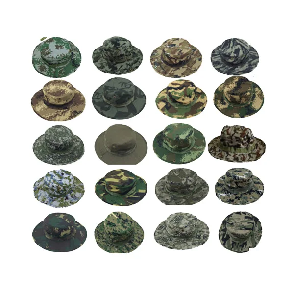 

Bucket Hat Unisex Camouflage Boonie Hiking Cap Fishing Hunting Hat Lightweight Adjustable Chin Strap Foldable Outdoor