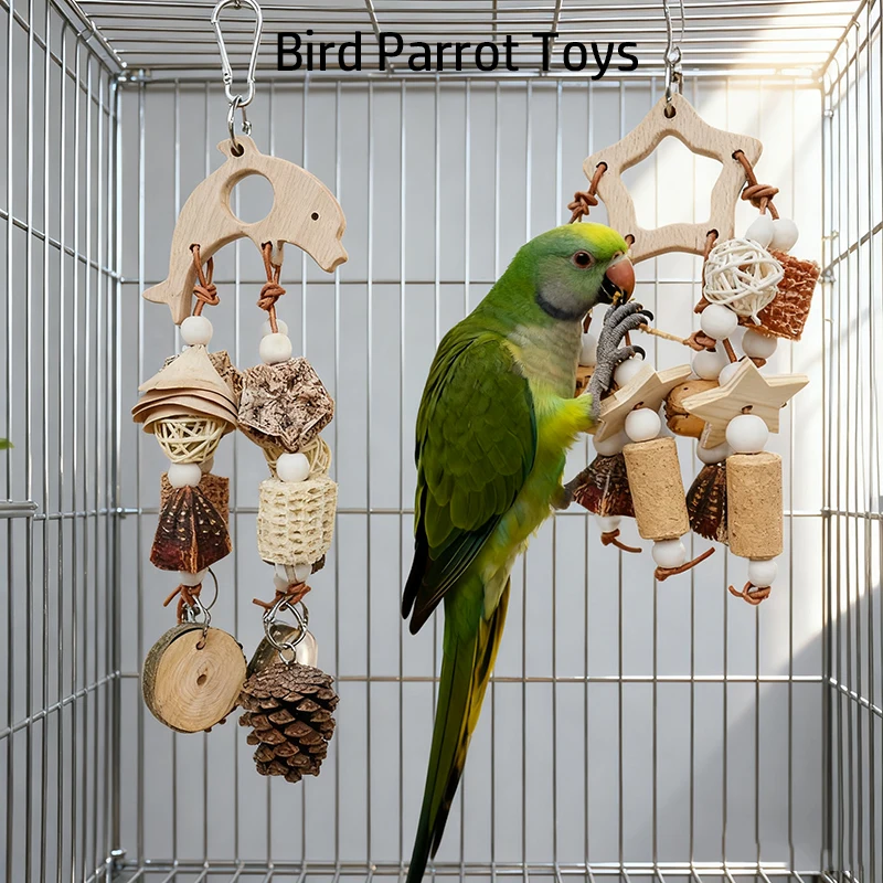 #16 Trending Hanging Bird Chew Toys Right Now