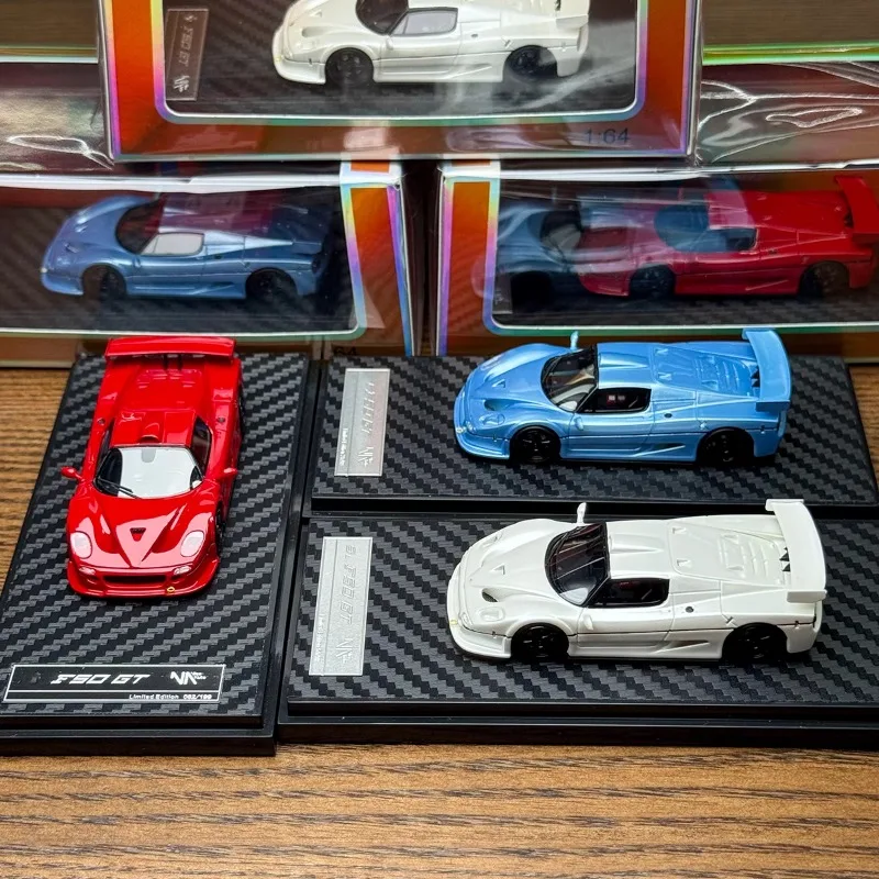 NA 1/64 F50 GT Harz Spielzeug Kraftfahrzeug Druckguss Metall Modell Geschenke