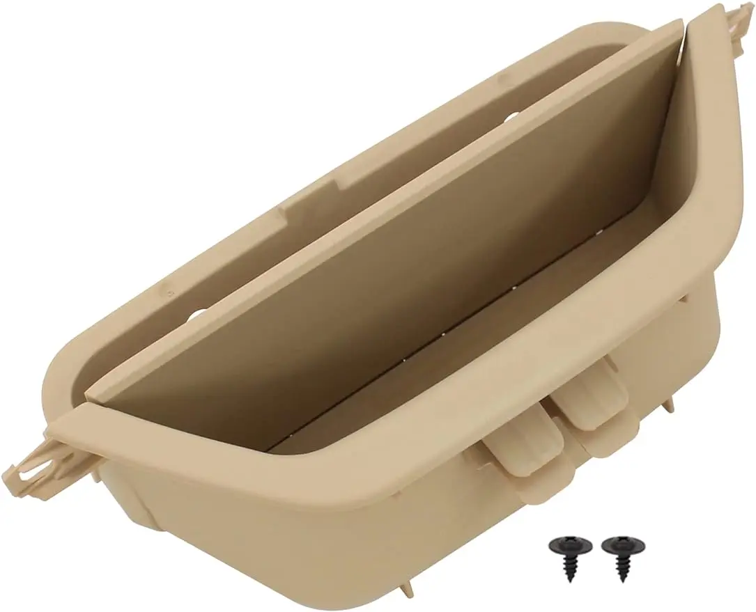 LHD RHD Beige Driver's Side Door Interior Door Handle Armrest Storage Box Suitable For BMW X3 X4 F25 F26 2010-2017