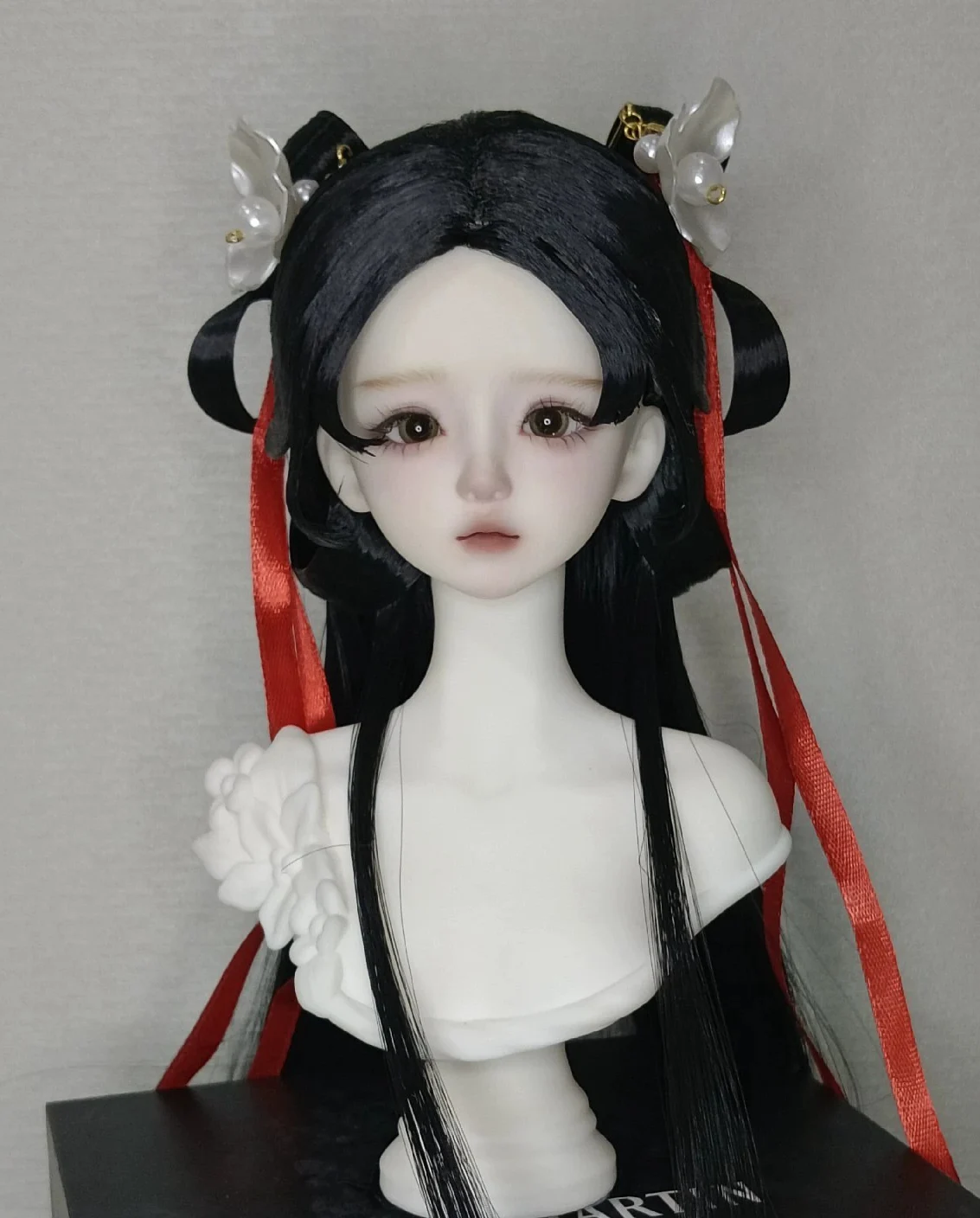 1/6 1/4 1/3 BJD Doll Wig Ancient Costume Hanfu Vintage Style Long Hair Fairy Wig For YOSD MSD SD13 SSDF Uncle Accessories A1768