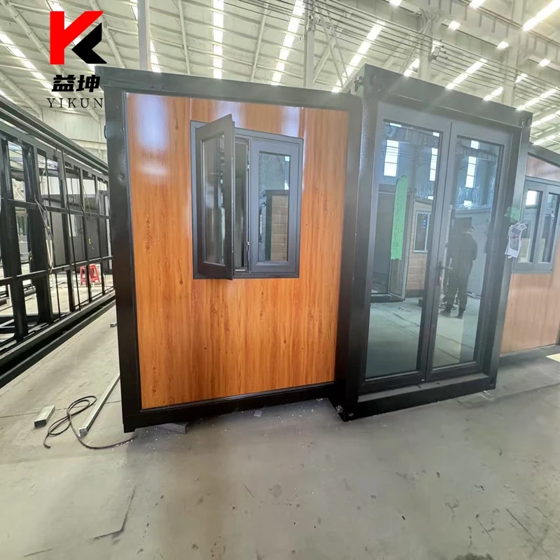Modular 20ft 40ft Prefabricated Expandable Container House Steel Structure Folding House for Worker Camp Hotel Home Office