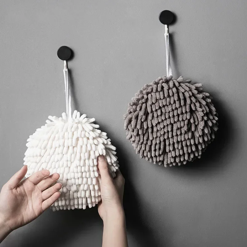 Ball for Wiping Hands and Towel for Wiping Hands Kitchen and Toilet Lovely Rag Hanging Towel Japanese Style Quick