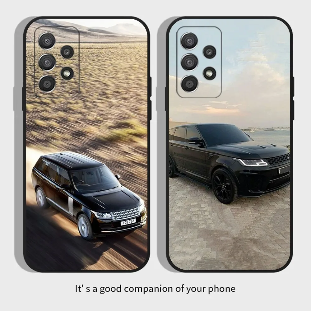 SUV Car R-Range R-Roveres Phone Case For Samsung Galaxy A13,A21s,A22,A31,A32,A52,A53,A71,A80,A91 Soft Black Cover