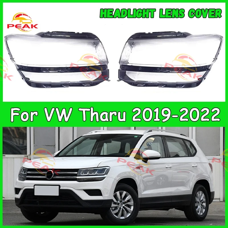 

For Volkswagen VW Tharu 2019 2020 2021 2022 Car headlight lens cover Headlamp Shade Head Lamp headlight lamp cover automobil