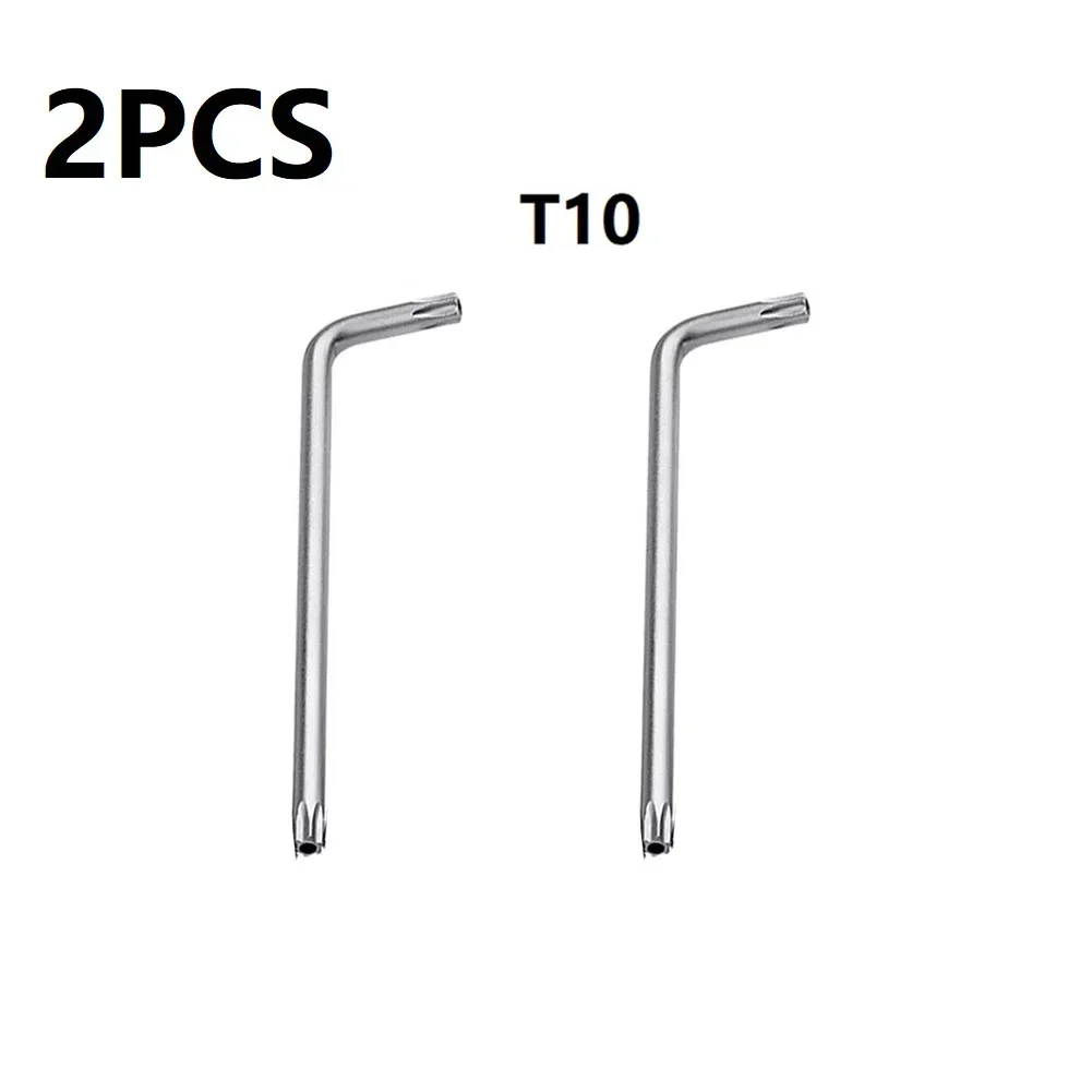 

Turn Screw Torx Screwdrivers T30/T20/T25/T10/T15 2 Way 2pcs/set Silver Small Size Spanner Wrench Car Repair High Hardness