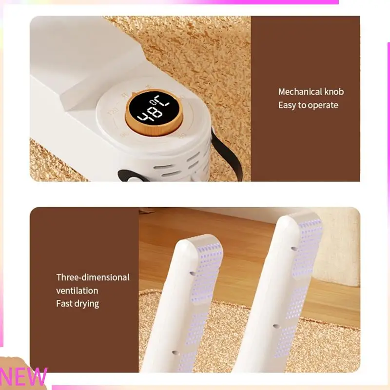 

B15C 1 PCS Electric Shoe Dryer Boot Warmer Shoe UV Foot Boot Dryer Eliminate Odor EU Plug AC220V