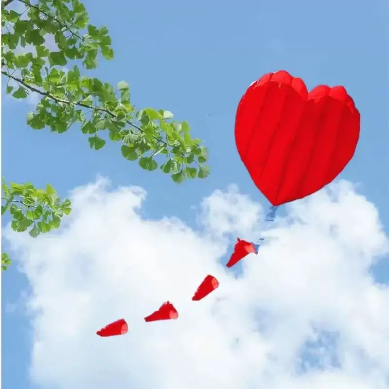 Inflatable kites fly nylon fabric soft kite weifang big kite wheel walk in sky outdoor toys for adults kites windsock animal koi