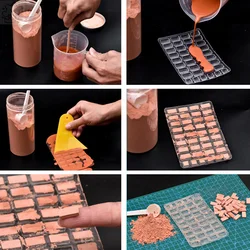 Mini Brick Sand Table Silicone Mold Brick Small House Building Making Handmade Diy Home Decoration