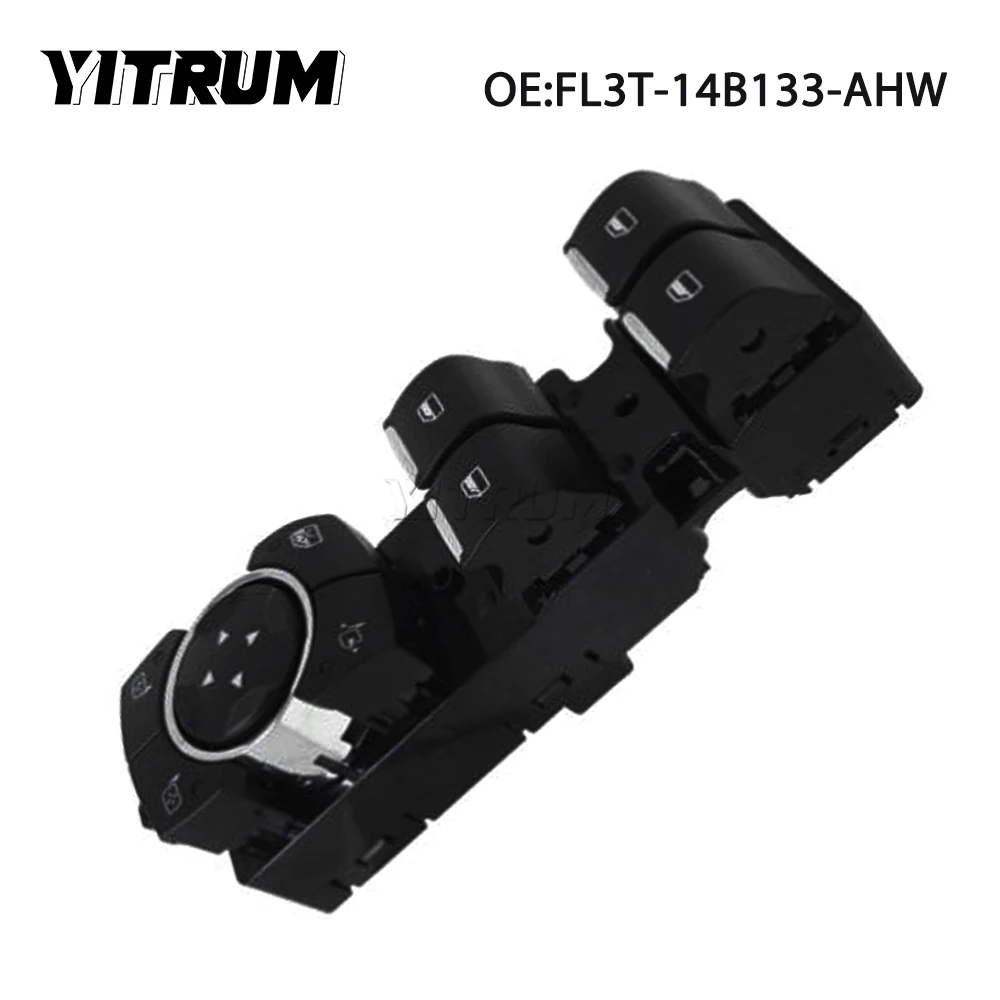 

YITRUM FL3T-14B133-AHW Window Control Switch Glass Regulator Button For Ford Expedition F150 Pickup 2015 2016 2017 - 2019 2020