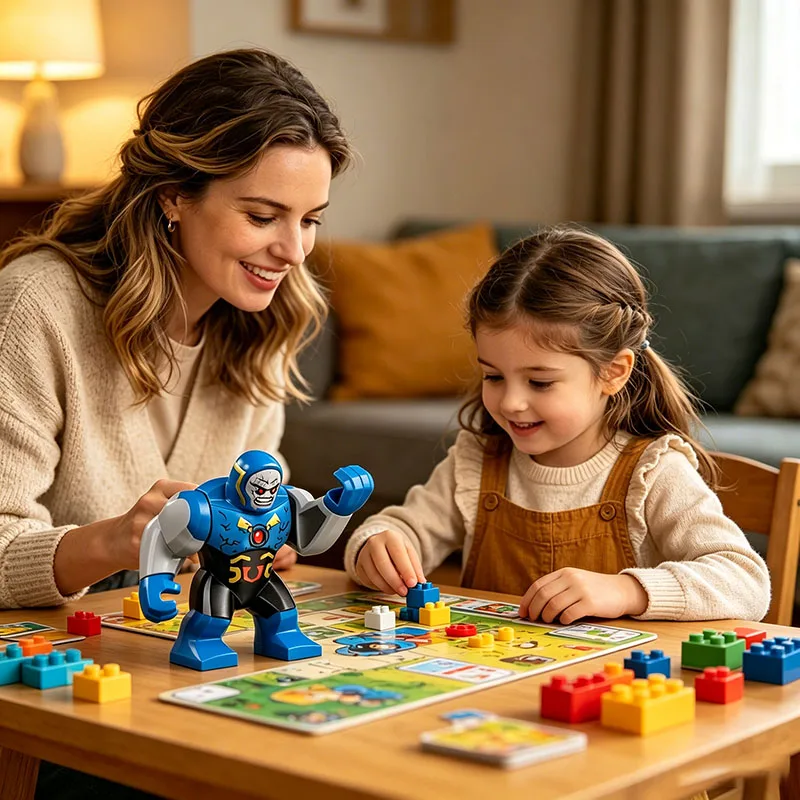

Marvel Superhero Action Minifigures, Venom Hulk Iron Man Thanos Building Blocks, Assembly Construction Toy for Kids Gift