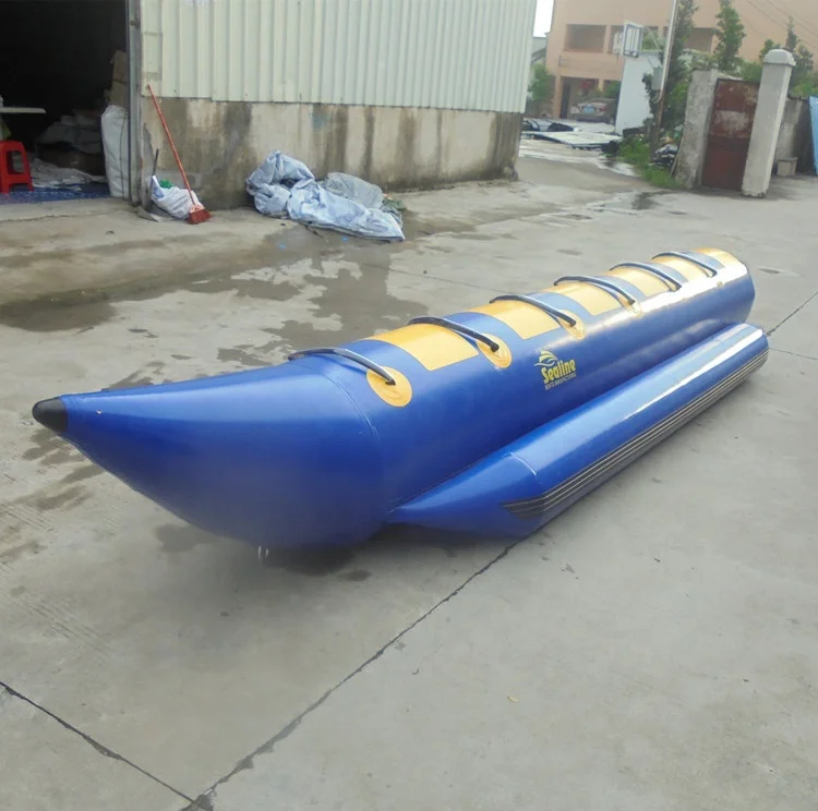 No Inventory, Customization Required Inflatable Water Towable Sports 6 Banana Boat Best Quality Water Park Equipments China