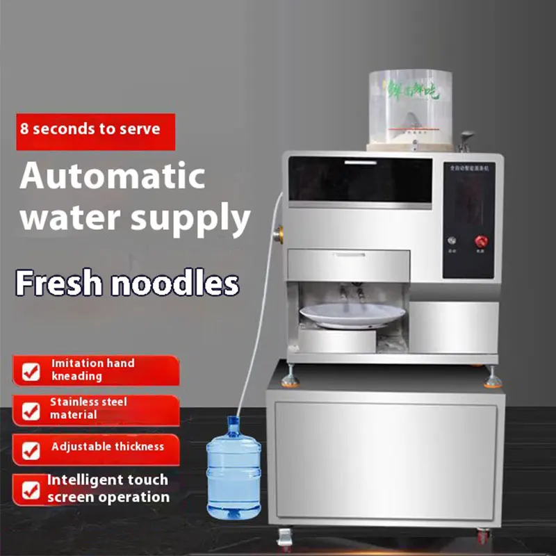 Full Automatic Intelligent Fresh Noodle Machine Desktop Automatic And Noodle Cutting Lamian Noodles Pressing Machine