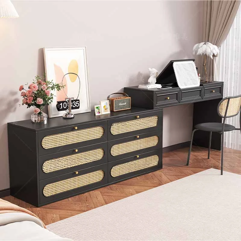 

Storage Bedroom Dressing Table Luxury Mirror Nordic Drawers Dressing Table Makeup Modern Tocador Para Dormitorio Furniture