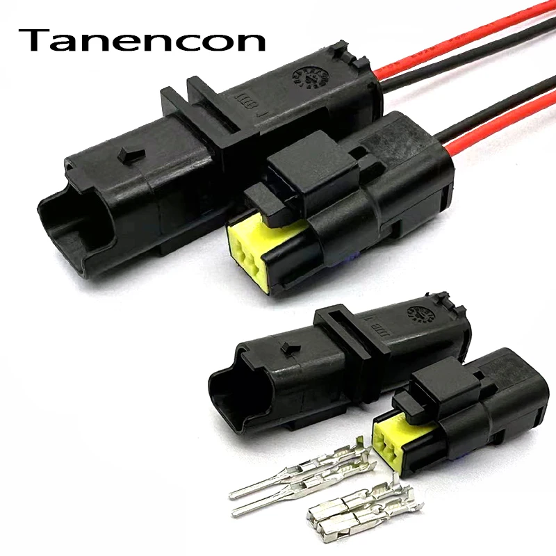 1 Set 2 Pin 211PC022S0049 211PL022S0049 Car Water Tank Connector Water Temperature Sensor Plug for Dongfeng Peugeot Citroen