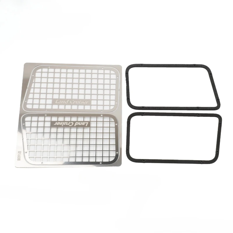 1 قطعة شبكة حماية معدنية قابلة للطي لملحقات 1/10 FMS FCX10 LC80