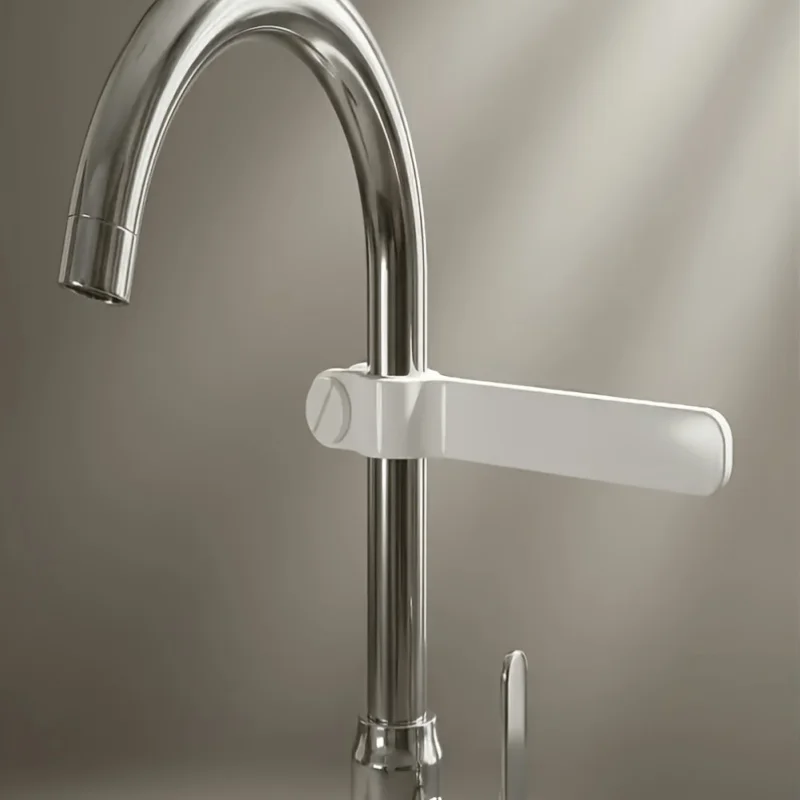 Adjustable Faucet Towel Holder, No-Drill Universal Faucet Mount Rack, Kitchen Sink Dish Cloth Hanger & Drying Organizer