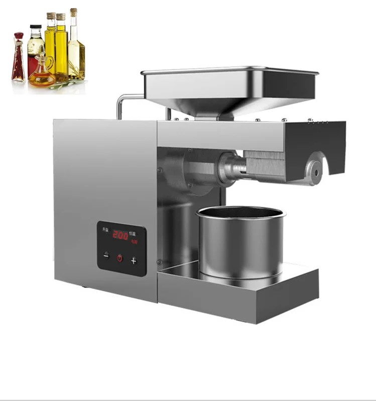 Best-selling  hot and cold double-squeezed automatic peanut, sesame and walnut oil press